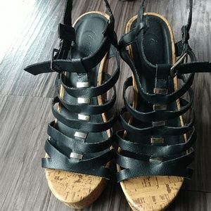 Candie's high heeled sandals